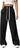 Women's High Waist Wide Leg Track Pants - Loose Fit [[{"value":"priztu shop"}]]  PRIZTU 0